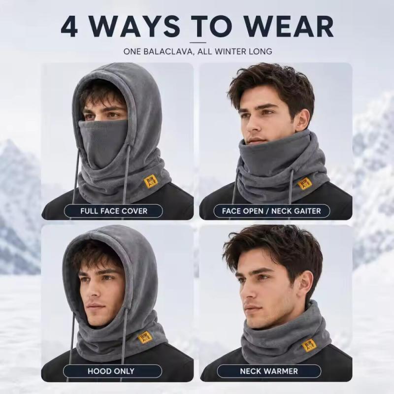 Balaclava, gorro quente, capa  - Neck Gaiter Fleece avaliação e preço
