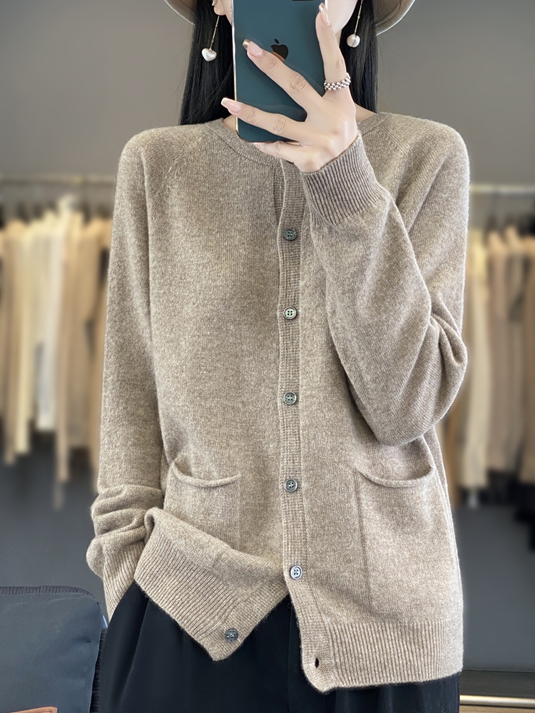 Moda feminina camisola de lã m - Wool Coat Peacoat avaliação e preço