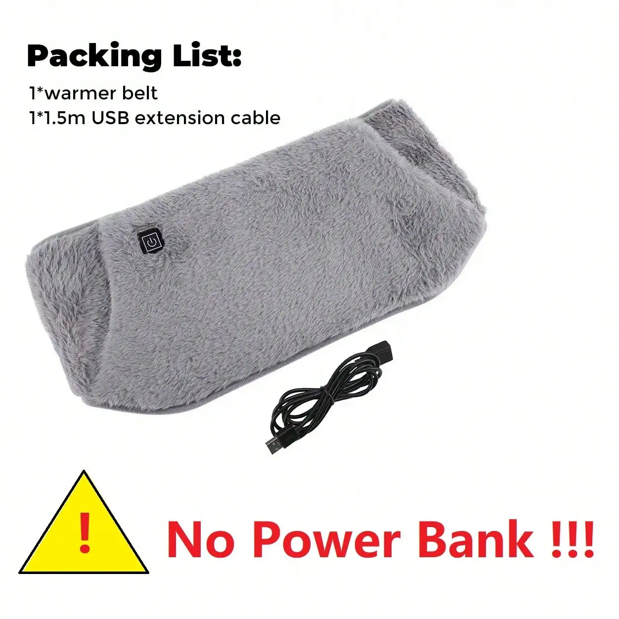 Cinto de aquecimento de pelúci - Hand Warmer Electric avaliação e preço