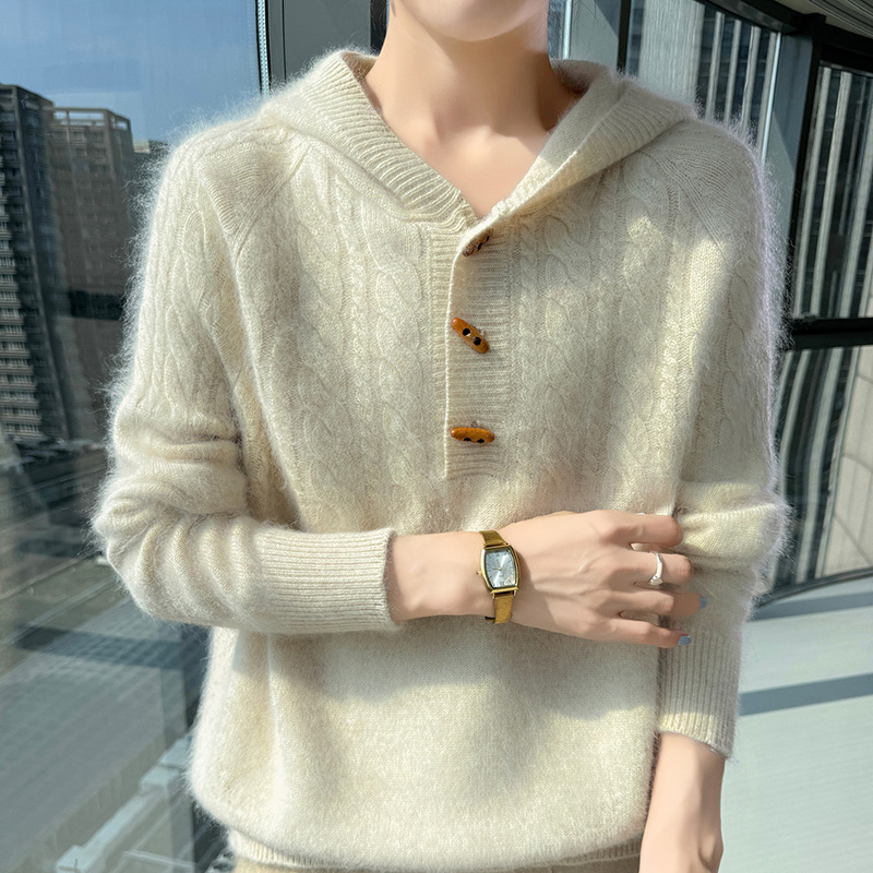 100% puro vison cashmere malha - Wool Coat Peacoat avaliação e preço