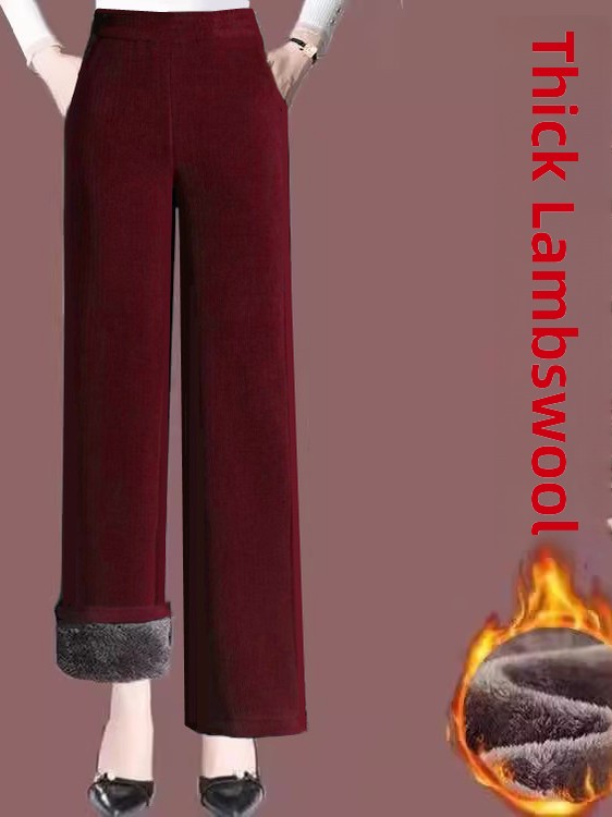 Calças de Corduroy de Cintura  - Corduroy Pant Warm avaliação e preço
