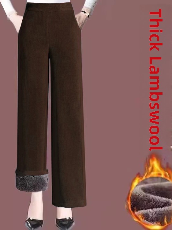 Calças de Corduroy de Cintura  - Corduroy Pant Warm avaliação e preço